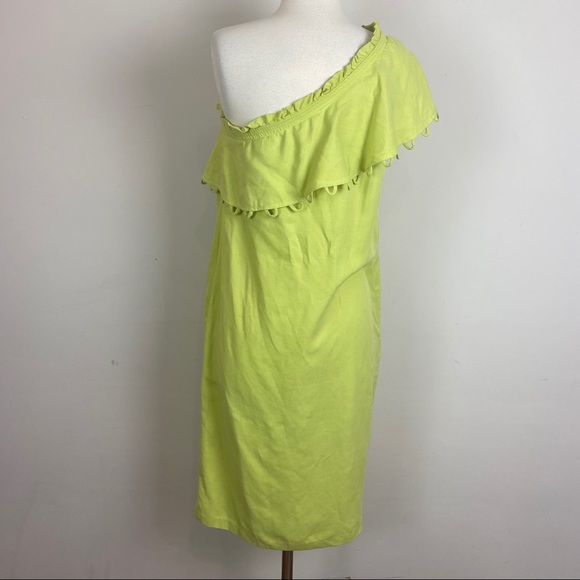 APIECE APART Reina One Shoulder Ruffle Dress
Sz 4 - Picture 5 of 13